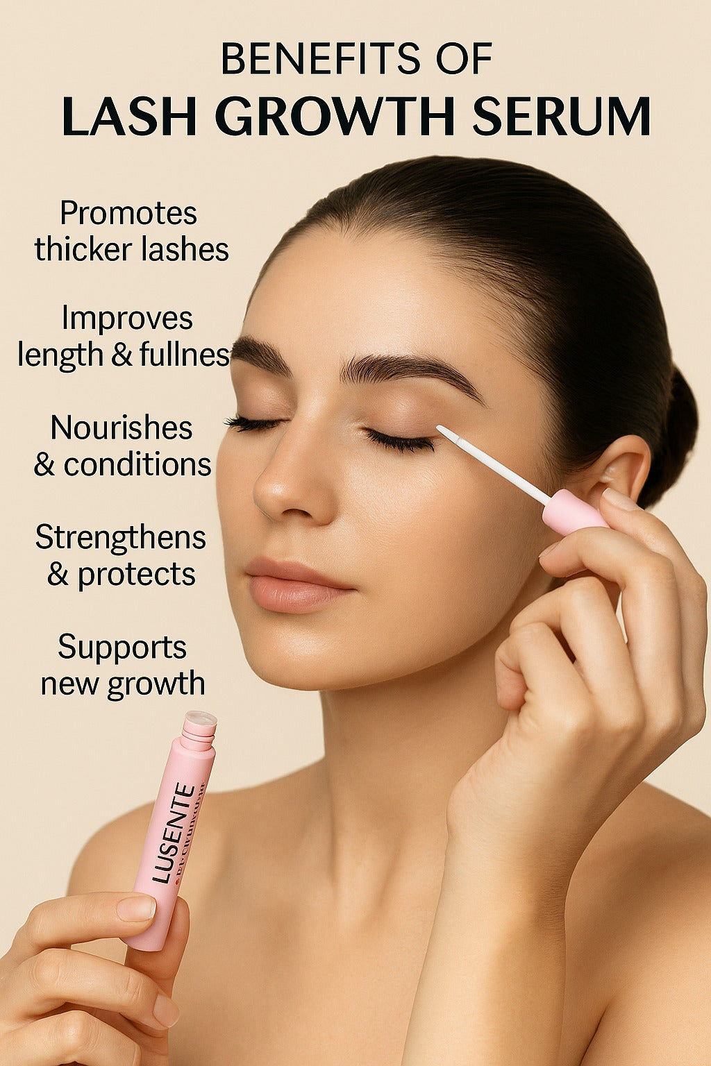 Lusente Eyelash Growth Serum